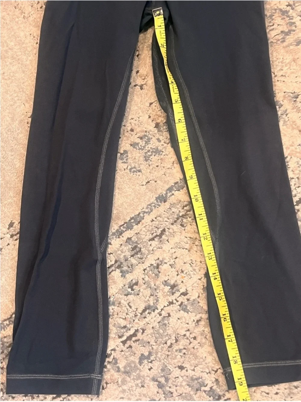 lululemon athletica Navy High-Rise Cropped Leggings